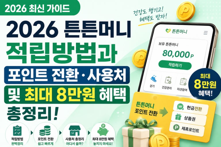 튼튼머니 포인트 사용처 사용방법 쌓는법 소멸 적립 사용 1 튼튼머니 포인트