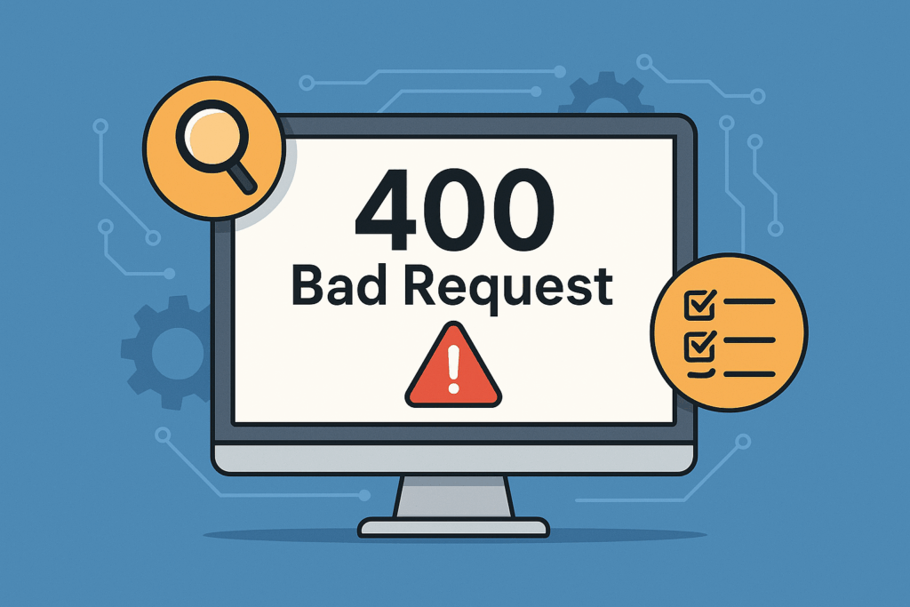 400 bad request 에러